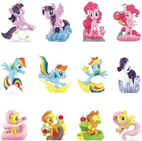 Pop Mart My Little Pony Natural Series Figure Fluttershy Sparkle Rarity Applejac Cover