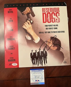 Banda sonora de película de vinilo firmado de Quentin Tarantino Reservoir Dogs certificado de autenticidad - Imagen 1 de 3