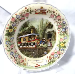 WEDGWOOD FOXWOOD TALES 'FOXWOOD REGATTA' COLLECTORS PLATE 1990 BRIAN PATERSON - Picture 1 of 6