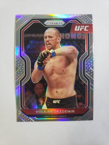 2021 Panini Prizm UFC Volkan Oezdemir Silver Holo #63 Light Heavyweight ...