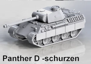 German - PZ V - Panther D - Schurzen (3) - Picture 1 of 3