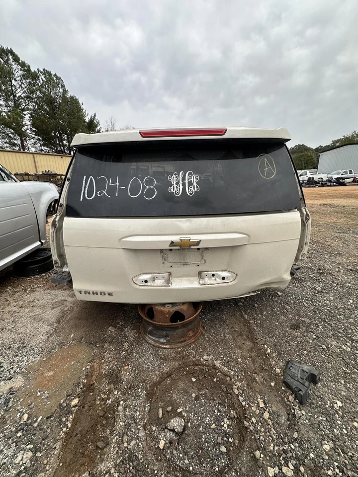 Chevy Tahoe 2015-2020 puerta trasera tapa maletero portón trasero blanco OEM Foto 1 de 3