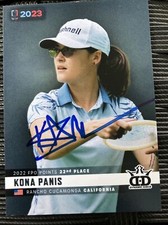 Kona Panis Montgomery Signed 2023  DGPT  Disc Golf Trading Card Auto Autograph