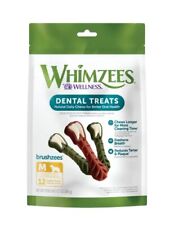 WHIMZEES by Wellness Brushing Dental Chews For Dogs, Grain-Free, Long Lasting...