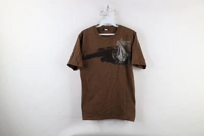 Vintage Volcom Mens Small Faded Spell Out Geometric Skateboard Surfing T-Shirt - Image 1 of 4