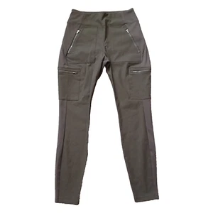 Athleta Pants Womens 6 Green Headlands Hybrid Cargo Tight Fitted Active - Picture 1 of 21