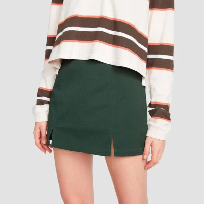 Green Volcom Coco Ho Frochi skirt - Image 1 of 4