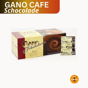 Gano Exel Cafe 3-in-1 Coffee Enriched with Ganoderma Lucidum Chocolate 3 Boxs - Picture 1 of 3