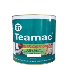 Teamac Marine "Suregrip" Anti-slip Deck paint, 1 Litre, YELLOW - Picture 1 of 8