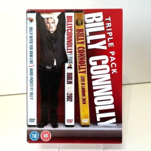 Billy Connolly 3 DVD Box Set Triple Pack 4 Full Original Live Performances - Imagen 1 de 9
