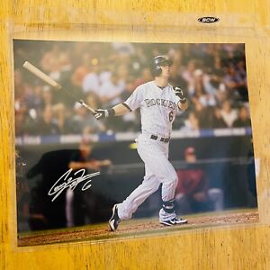 COREY DICKERSON ROCKIES SIGNED / AUTOGRAPHED 8X10 PHOTO NICE!!