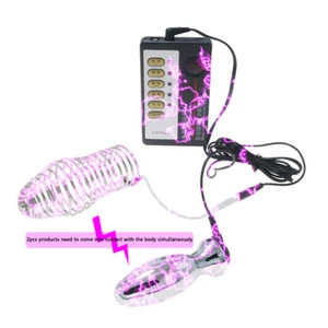Electric E Stim Penis Stretcher Dilator Plug Enhancer Ring Delay Ejaculation - Picture 1 of 14