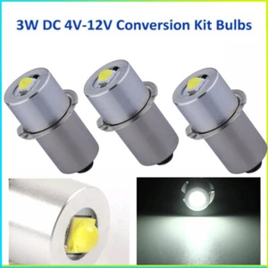 3V MAGLITE Super Bright LED Upgrade Bulb Drop In Replace 2 Cell C/D White Lamp - Picture 1 of 14