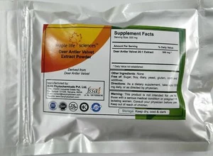 Deer Antler Velvet 20:1 Extract Powder Pure & High Quality Extract Powder - Picture 1 of 2