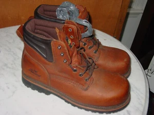 Thorogood 11 M Oblique 6” Composite Safety Toe Leather 804-4612 Boots Size 11.5W - Picture 1 of 15