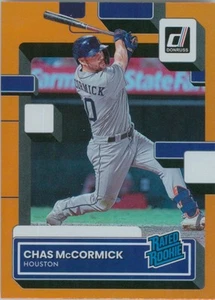 Chas McCormick 2022 RC Panini Donruss Rated Rookie Orange Foil 70 Houston Astros - Picture 1 of 2