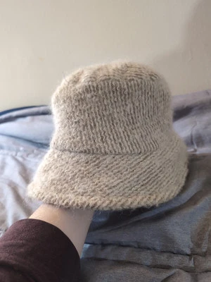 Винтажная стеганая шапка-ведро Lord & Taylor нейтральный бежевый б/у в отличном состоянии унисекс - Изображение 1 из 4