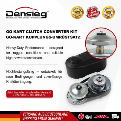 Densieg Universal Drehmomentwandler-Set Go Kart Kupplung 1 Zoll TAV 30 - Bild 1 von 4