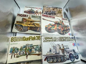 Tamiya Dragon 1:35 Scale German WWII Model Kit Lot of 6 - Picture 1 of 6