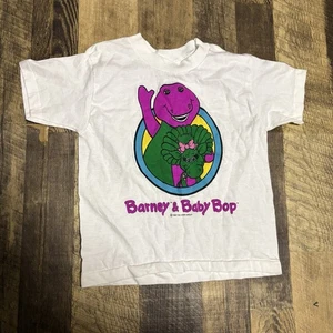 Camisa Barney & Baby Bop 1992 vintage EE. UU. 7T - Imagen 1 de 5