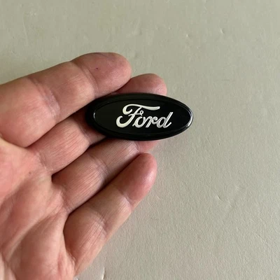 Black Steering wheel emblem Ford Badge - Image 1 of 4