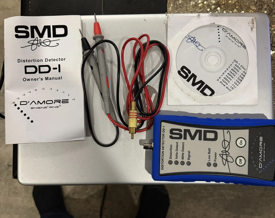 SMD DD1 Steve Meade Detector de Distorsión DD-1 Coche Audio Amplificador Prueba Señal Tono Foto 1 de 1