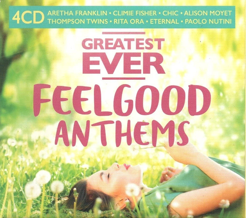 Various - Greatest Ever Feelgood Anthems (4xCD 2021) Cher; Snap!; Duran; Moloko - Image 1 of 1