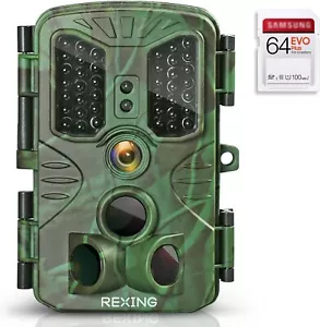 REXING H1 Blackhawk Night Vision Trail Camera Full HD 1920x1080,40 IR LED,120°  - Picture 1 of 8