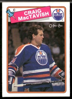 1990-91 O-Pee-Chee - Craig MacTavish #189 - Image 1 of 2