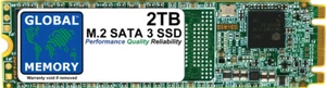2 TB M.2 2280 NGFF SATA3 SSD PARA PORTÁTILES/COMPUTADORAS DE ESCRITORIO/SERVIDORES/ESTACIONES DE TRABAJO - Imagen 1 de 2