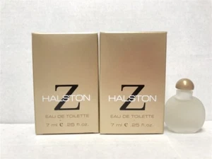 Lot of 2pcs Z Halston 0.25 oz/7ml Eau de Toilette Splash for Men, Discontinued! - Picture 1 of 1
