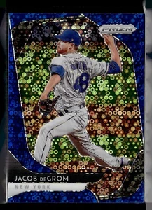 2020 PRIZM BLUE DONUTS /199 JACOB DEGROM METS - Picture 1 of 1