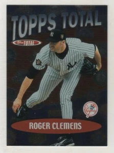 2002 Topps Total Topps #TT09 Roger Clemens New York Yankees BV$4 Insert #9 - Picture 1 of 1