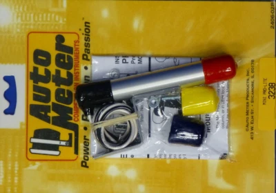 Auto Meter 3238 Silver Mini Pro Shift Lite Warning Light Pro-Lite Autometer - Image 1 of 2