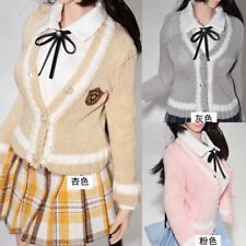 1/6 School Uniform Jacket Sweater Coat Clothes Set Fit 12'' PH TBL JO Figure Toy