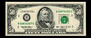 1993 $50 Cleveland Federal Reserve Note GEM UNC - Picture 1 of 2