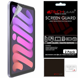 2x TECHGEAR MATTE ANTI GLARE Screen Protector for Apple iPad Mini 6 6th Gen 2021