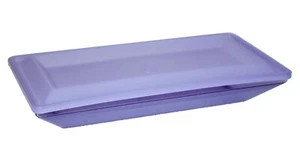 Bandeja Tupperware Get Togethers plato largo rectangular para servir y sello de acrílico púrpura - Imagen 1 de 2