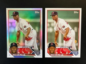 2023 Topps Serie 1 Rainbow Foil Brayan Bello radiocontrol + base #185 Boston Red Sox Lote - Imagen 1 de 2