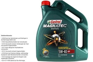 5 Litros Original Castrol Aceite Motor Magnatec Diesel 5W-40 DPF - Imagen 1 de 2