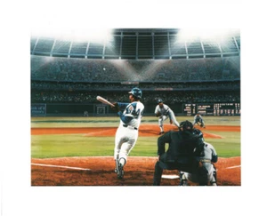 Hank Aaron - Bill Purdom signed Fine Art L.E. Lithograph - Picture 1 of 1