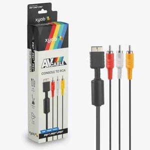 XYAB Composite AV Audio Video Cable PS1 / PS2 / PS3 Sony - New - US Seller - Picture 1 of 1