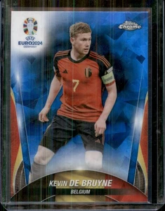 Topps Edición Zafiro Cromo 2024 UEFA EURO #86 Kevin De Bruyne - Imagen 1 de 2