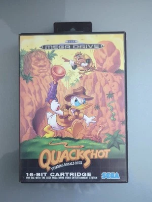 Quackshot Starring Donald Duck - Sega Mega Drive Drive Game PAL - No Manual - Image 1 of 3