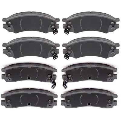 For 1991-1998 Saturn SL1 91-98 SL2 93-98 SW1 Front Rear Ceramic Pads 8pcs - Image 1 of 4