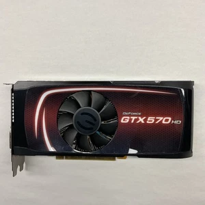 EVGA NVIDIA GeForce GTX 570 HD SC 1.25GB GDDR5 PCI Express 2.0 x16 Video Card - Picture 1 of 10