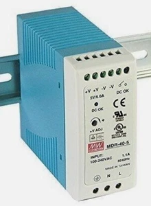 Alimentatore Switching Mean Well MDR-40-5 30W 5V/6A - Photo 1/1
