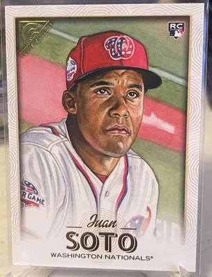 Juan Soto 2018 Topps Gallery RC Rookie #126 Washington Nationals - Image 1 of 2
