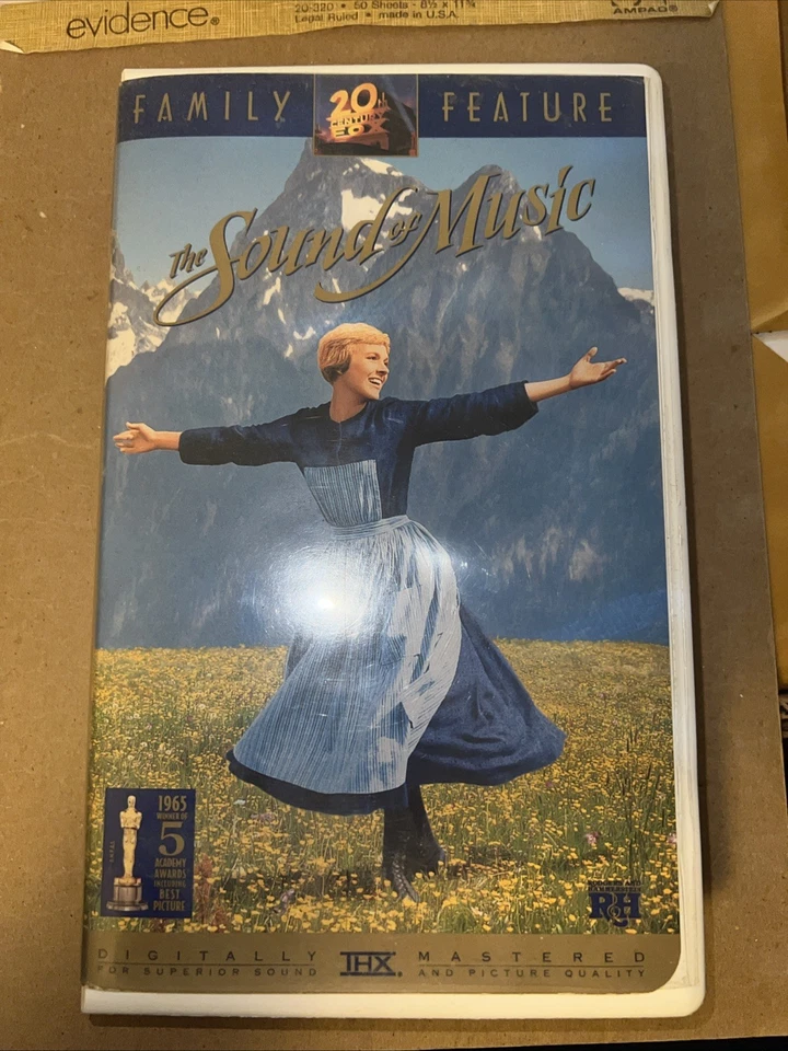 The Sound of Music (VHS, 1996, THX Digital Surround Sound Audio) - Image 1 of 3
