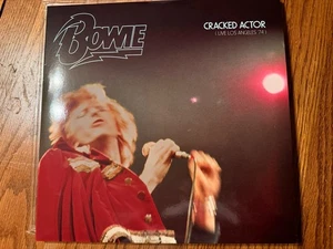 David Bowie - Cracked Actor RSD 3 LP Vinyl Live Los Angeles '74 NM - Picture 1 of 2